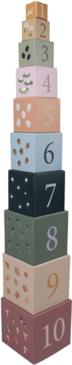 Produktbild Filibabba Stacking blocks - Nordic animals (FI-02177)