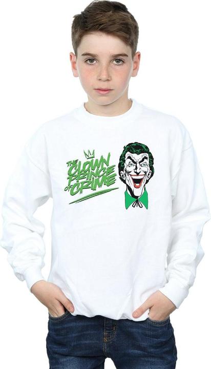 Produktbild Batman Joker The Clown Prince Of Crime Sweatshirt Jungen (140, 146)