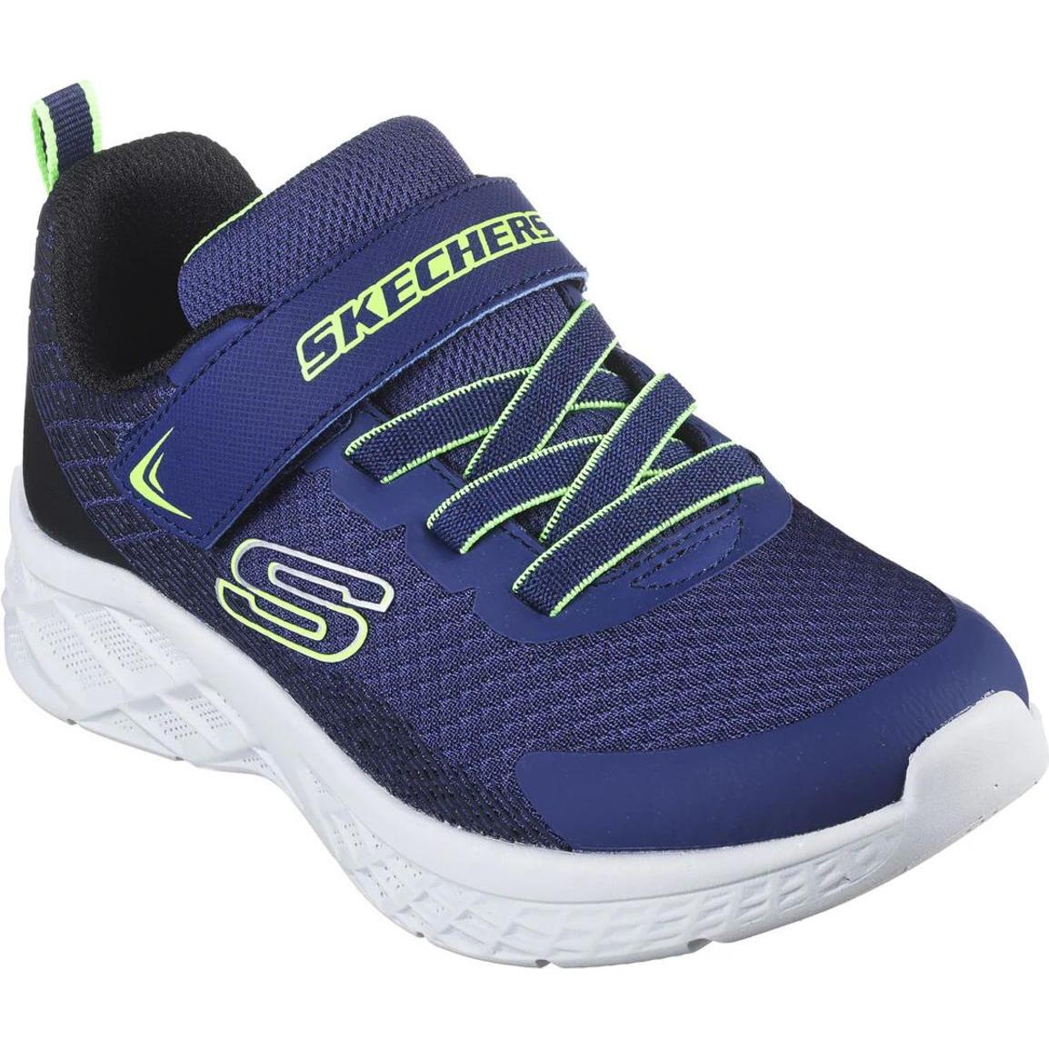 Skechers, Herren, Sneaker, Microspec II - Zovrix 403924L-NBLM - 32, Mehrfarbig, (32)
