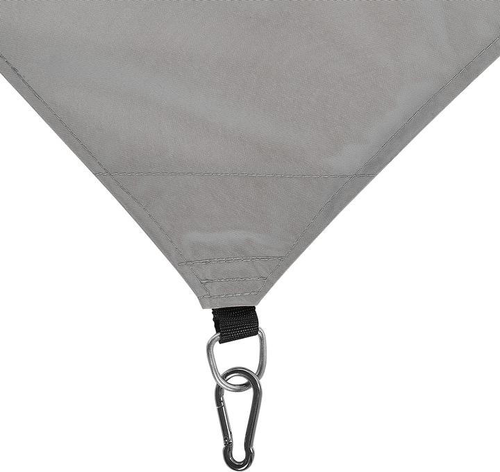 Immagine prodotto Beliani Vela solare grigia quadrata 300 x 300 cm LUKKA (300 x 300 cm)