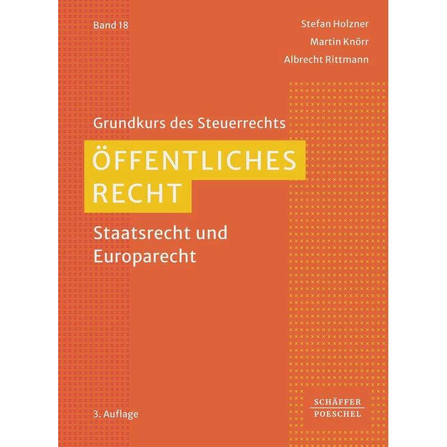 Thumbnail - Öffentliches Recht, Fachbücher von Albrecht Rittmann, Stefan Holzner, Martin Knörr