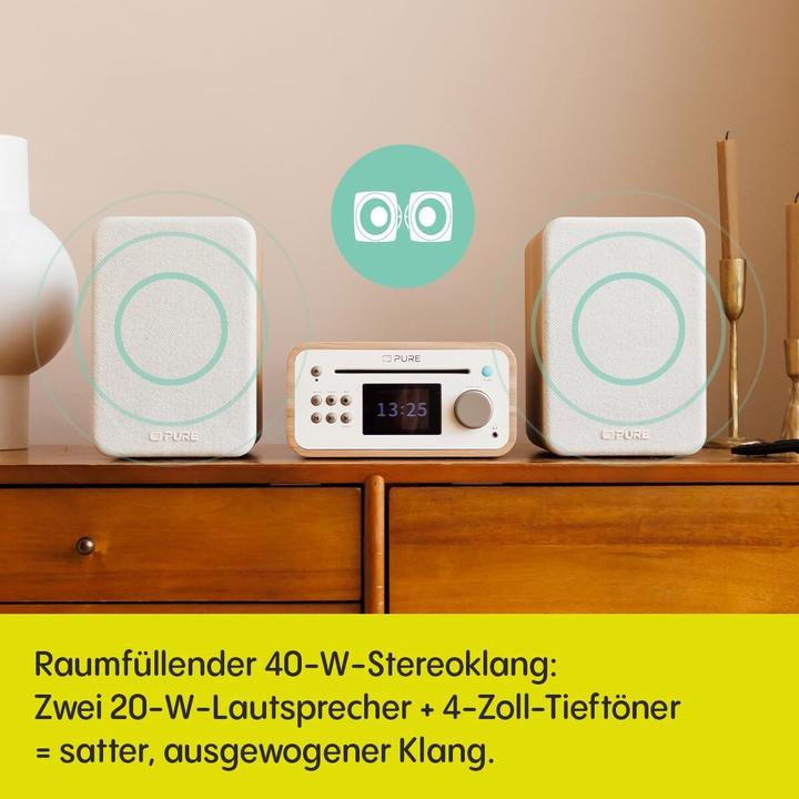 Actual product image Pure Classic Stereo Mini (CD player, 2x 20 W)