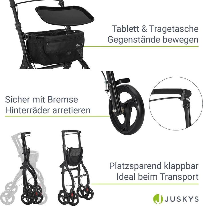 Produktbild Juskys Aluminium Wohnungsrollator