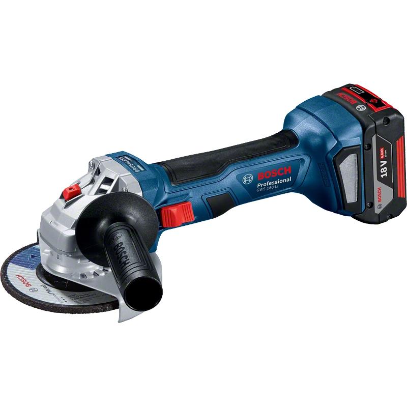Bosch Professional, Winkelschleifer, Szlifierka Bosch GWS 180-LI (125 mm)