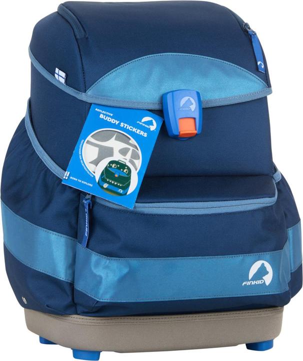 Actual product image finkid BUDDY EKO SMART satchel denim/dov (20 l)