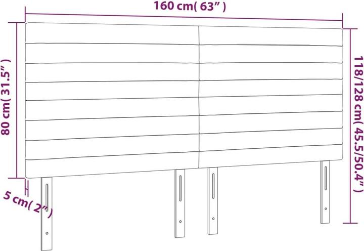 Produktbild VidaXL Ivy (90 x 5 x 128 cm)