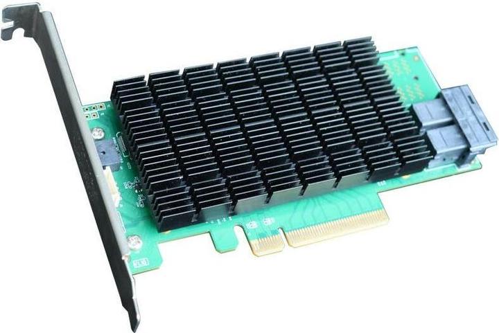 HighPoint Rocket 710L 8x port vers PCIe 3.0 x8 12Gb/s SAS DAS