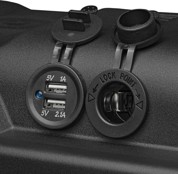 Immagine prodotto ProPlus Batteriebox 35x18x23cm 2x USB - 1x 12V Steckdose - Voltmeter - 2x Anderson Stecker