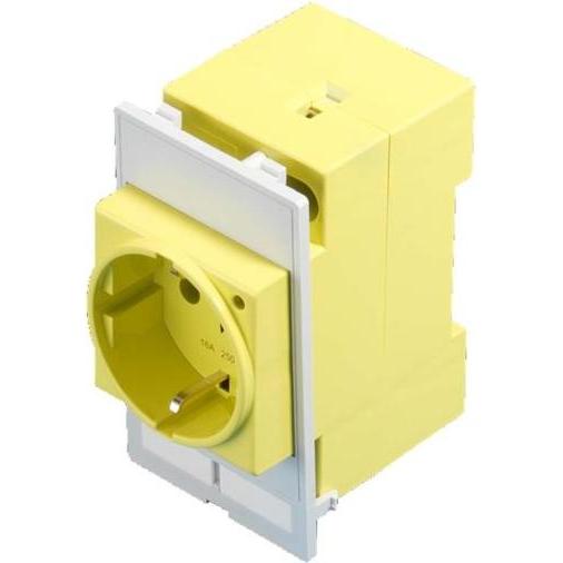 Thumbnail - Rittal, Schraubstock + Zwinge, 2482.410 Schuko Telefon-/Antennen-/Steckdose (4572 mm)