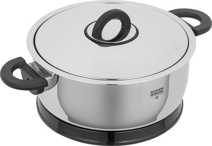 Produktbild Kuhn Rikon Servierkasserolle (18 cm, Bräter + Schmortopf, Edelstahl)