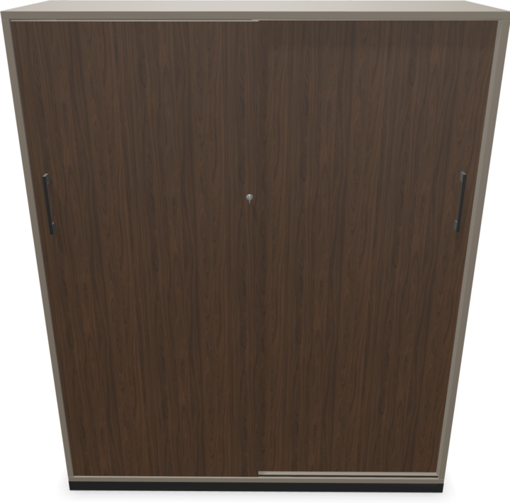 Actual product image Narbutas Choice sliding door cabinet (120 x 40 x 146.5 cm)