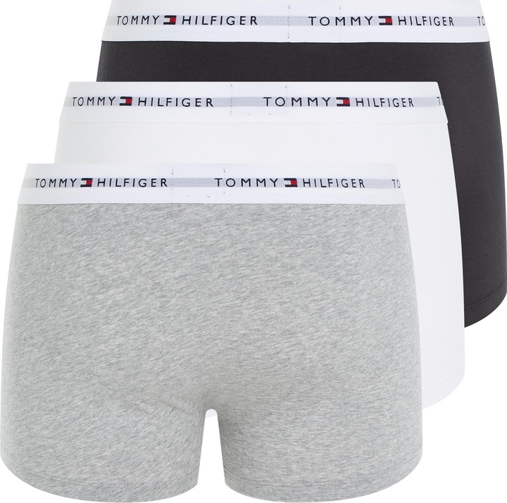 Produktbild Tommy Hilfiger Low Rise Trunk grau (S, 4er Pack)