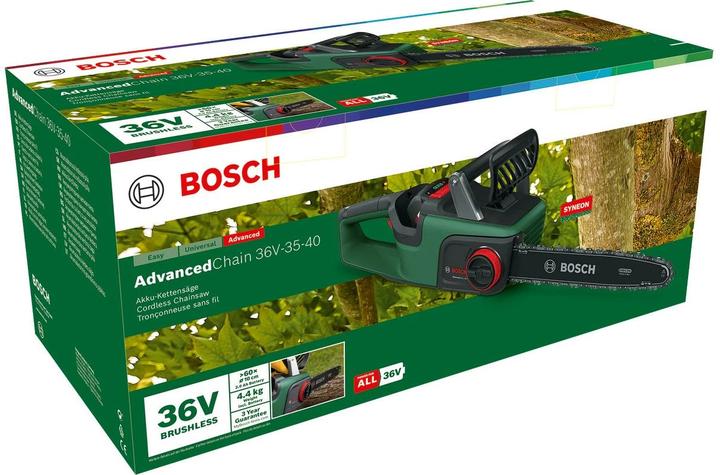 Produktbild Bosch Home & Garden AdvancedChain 36V-35-40 (Akku Kettensäge)