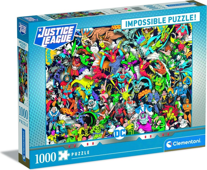 Produktbild Clementoni Puzzle Impossible DC Comics g (1000 Teile)