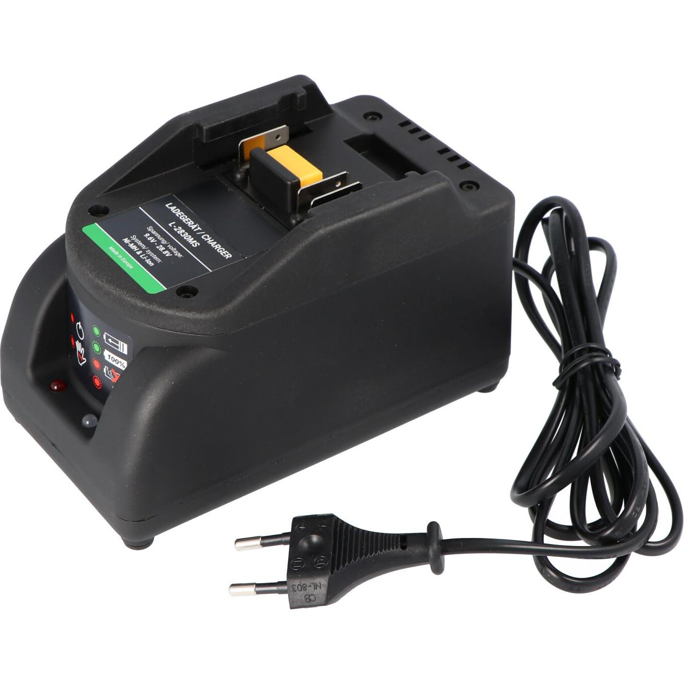 Thumbnail - AccuCell, Werkzeugakku + Ladegerät, Ladegerät L2830 für Makita BL1430, BL1830 9,6 - 24 Volt Akkus (24 V)