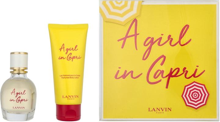 Lanvin A Girl In Capri - EDT 50 ml + body lotion 100 ml (Parfum Set)