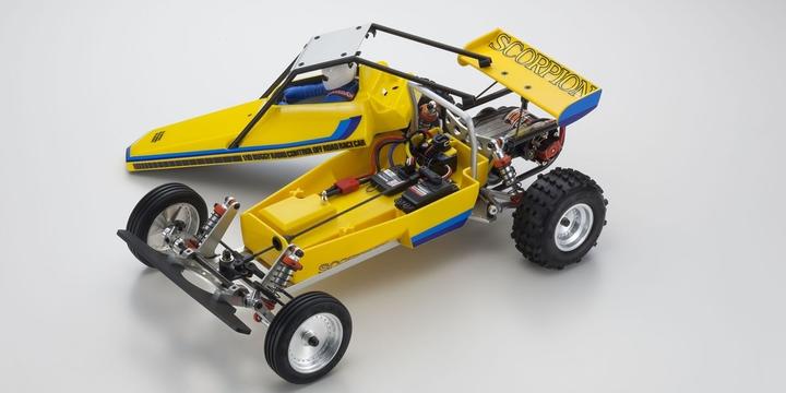Actual product image Kyosho Buggy Scorpion 2WD Legendary Series Kit (Kit)