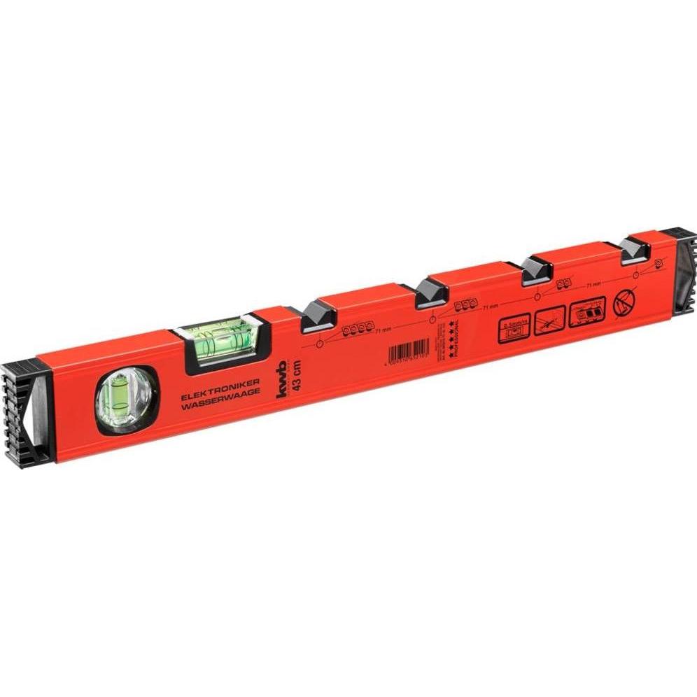 kwb, Wasserwaage, 065210 Elektriker-Wasserwaage 480 mm (48 cm)