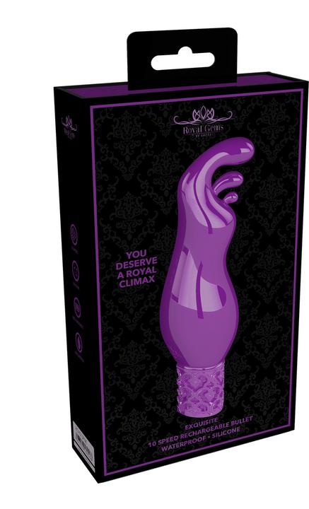 Actual product image Shots Exquisite - Rechargeable Silicone Bullet
