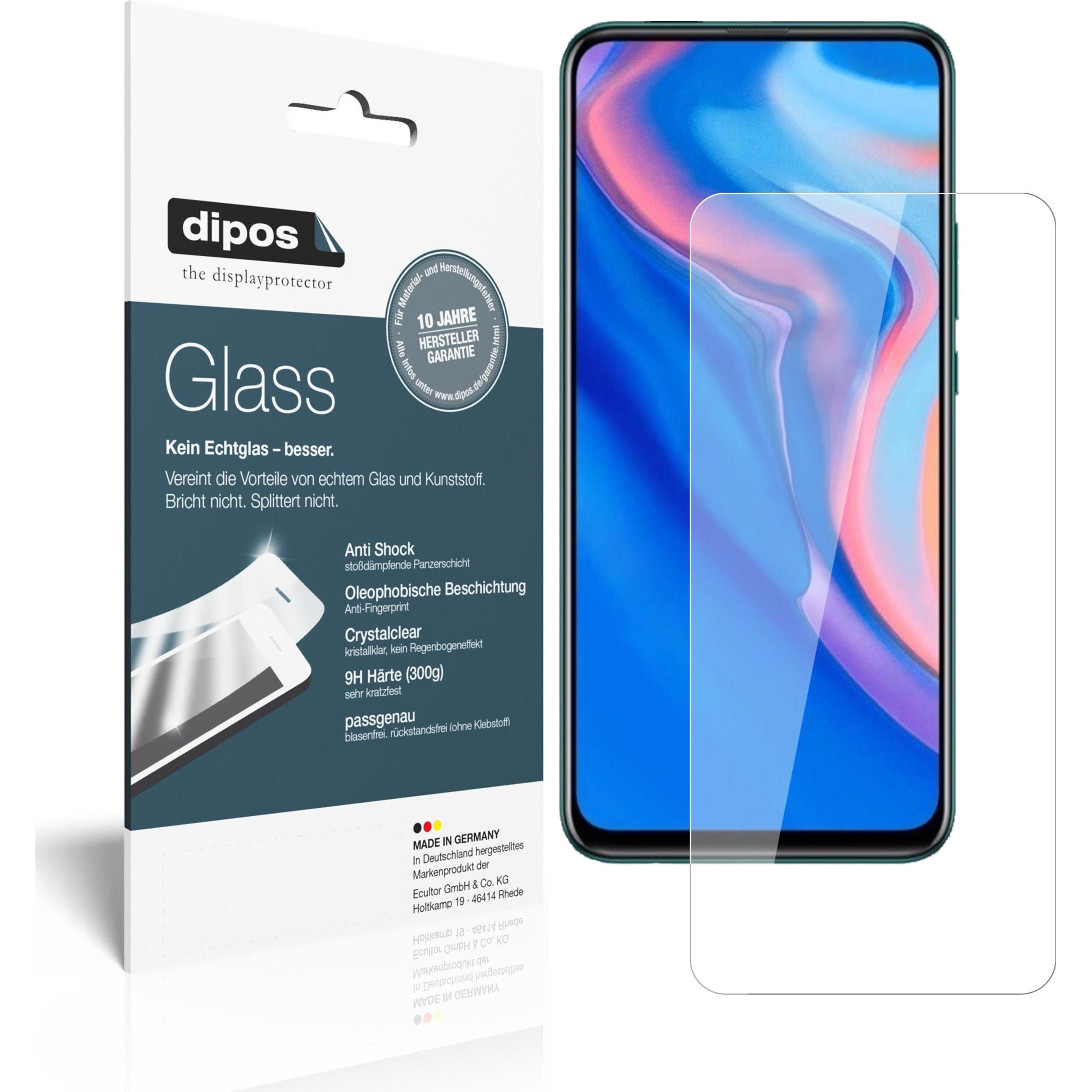 Dipos Displayschutz Anti-Shock (2 Stück, Huawei P Smart Pro (2019)), Smartphone Schutzfolie, Transparent
