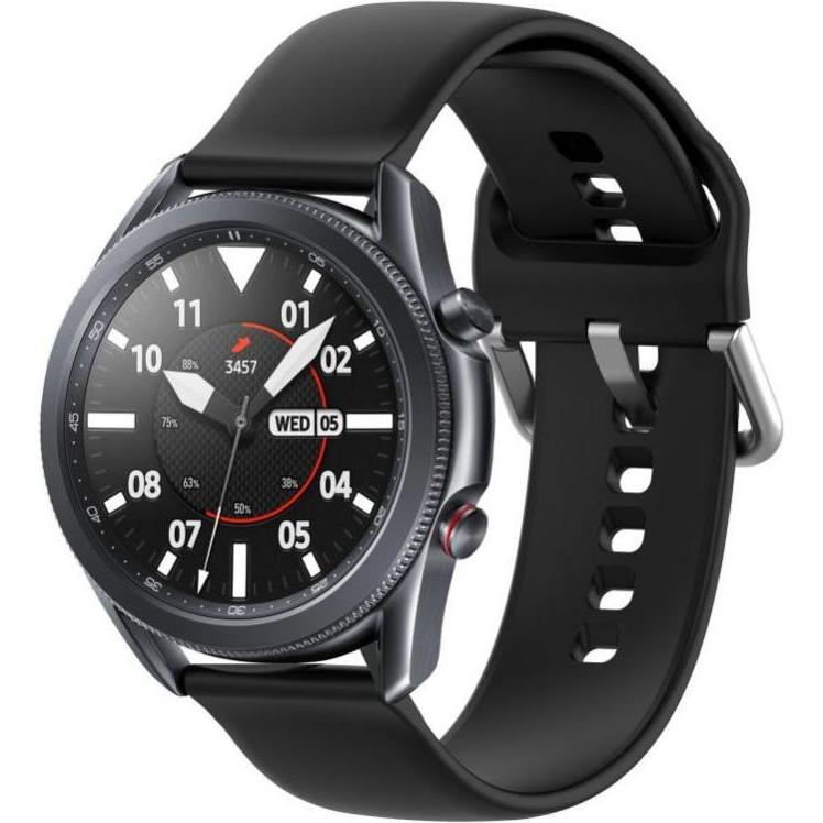 Tech-Protect ICONBAND GALAXY WATCH 3 45MM Schwarz, Smartwatch Zubehör, Schwarz