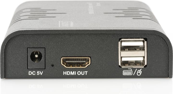 Actual product image Digitus HDMI KVM Extender 120 m via network cable Cat 5 5E