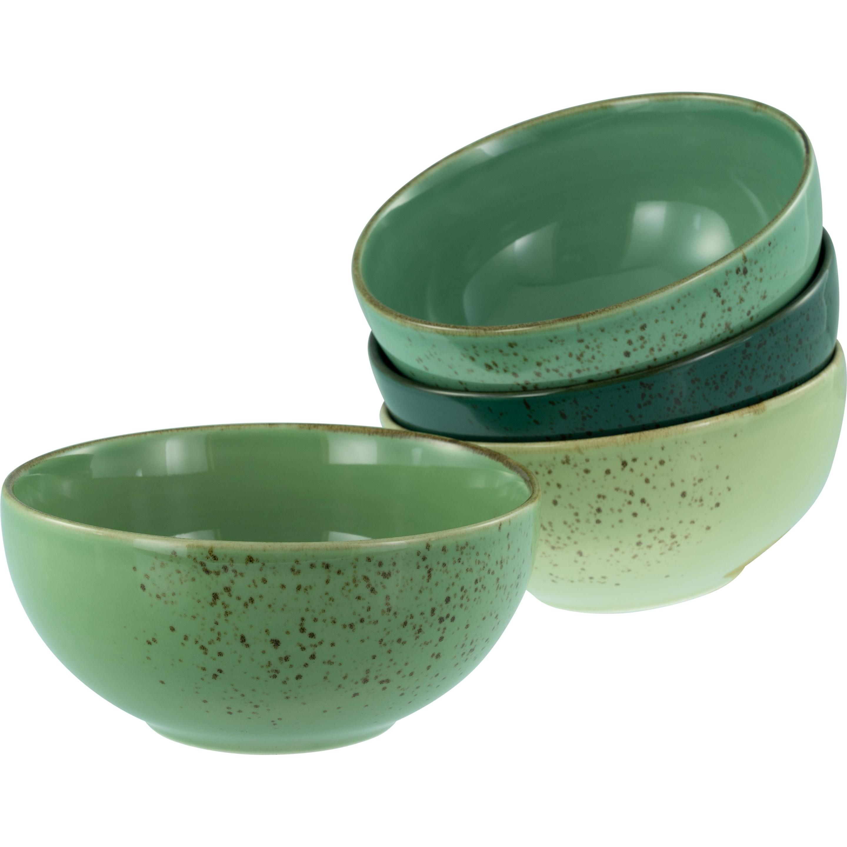 CreaTable Nature Collection, Schüssel + Schale, Grün