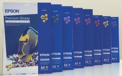 Actual product image Epson double-sided mat (178 g/m², A4, 50 x)