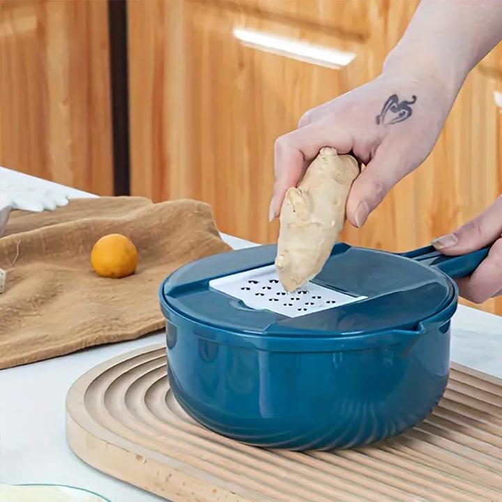 Actual product image ASMI Multifunctional vegetable slicer 9-piece vegetable slicer