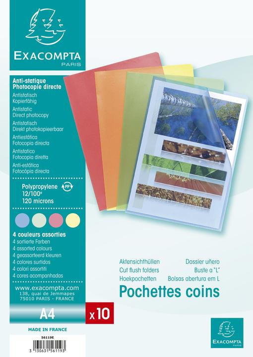 Actual product image Exacompta Sleeves and bags (A4, 10x)