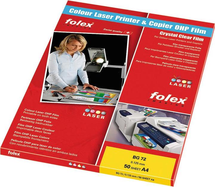 Actual product image Folex Color laser foil (125 g/m², 50 x)