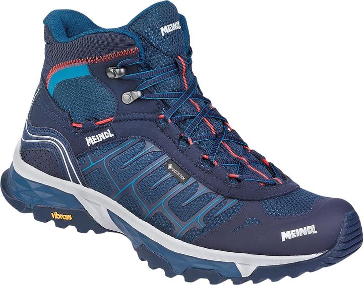 Navy/red
