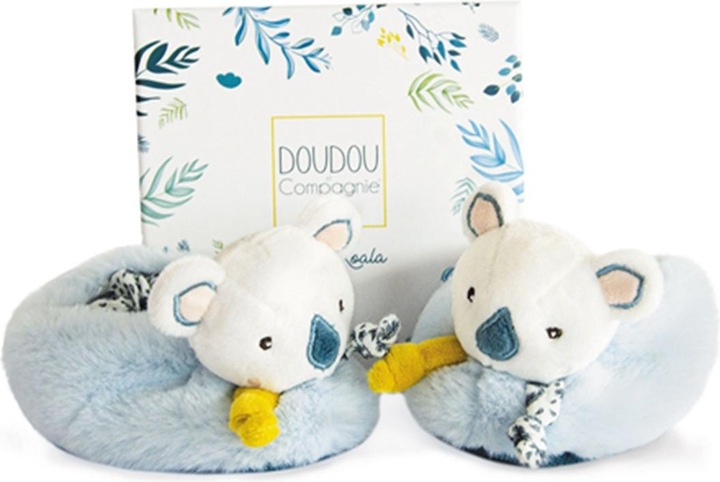 Doudou et Compagnie Koala Füsslinge mit Rassel 0-6M (14)