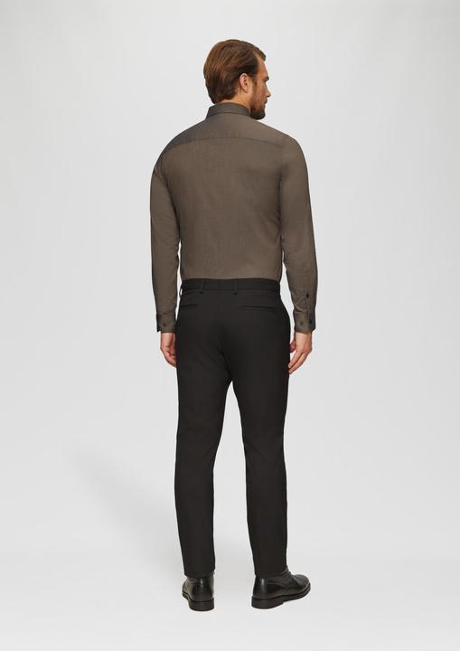 Immagine prodotto s.Oliver Hemd Tailored Fit: Hemd mit Hahnentrittmuster (44)
