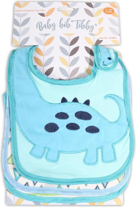 Immagine prodotto Cangaroo Set di 3 bavaglini Tibby