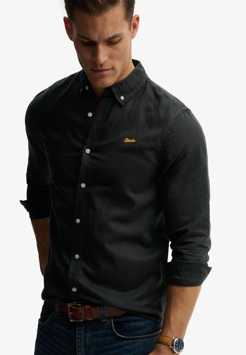 Immagine prodotto Superdry Camicia di lino a maniche lunghe (XXL)