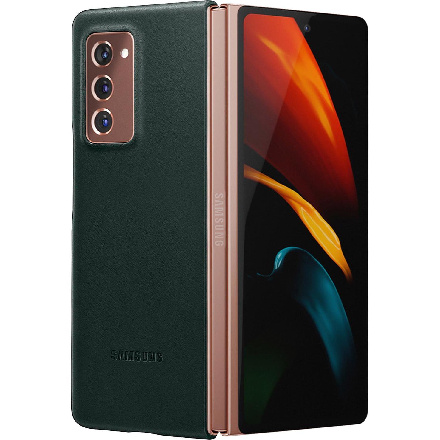 Thumbnail - Samsung Leather Cover (Samsung Galaxy Z), Smartphone Hülle, Grün