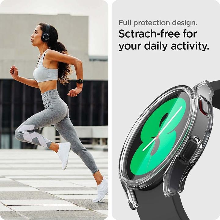 Actual product image Spigen Samsung Galaxy Watch 4/5 smartwatch protective display frame, 44 mm