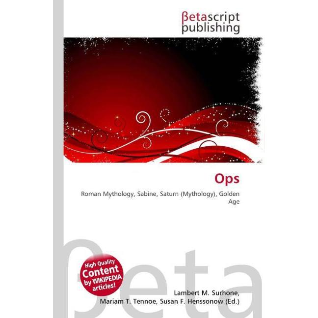 Ops, Fachbücher von Lambert M. Surhone, Miriam T. Timpledon, Susan F. Marseken