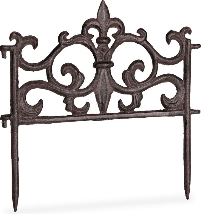 Immagine prodotto Relaxdays Bordura per Aiuole, Vintage (27 cm)