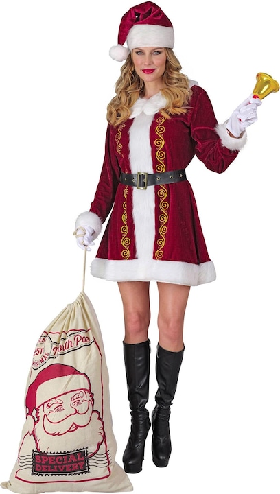 Produktbild Widmann Miss Santa Claus Kostüm für Frauen (M)