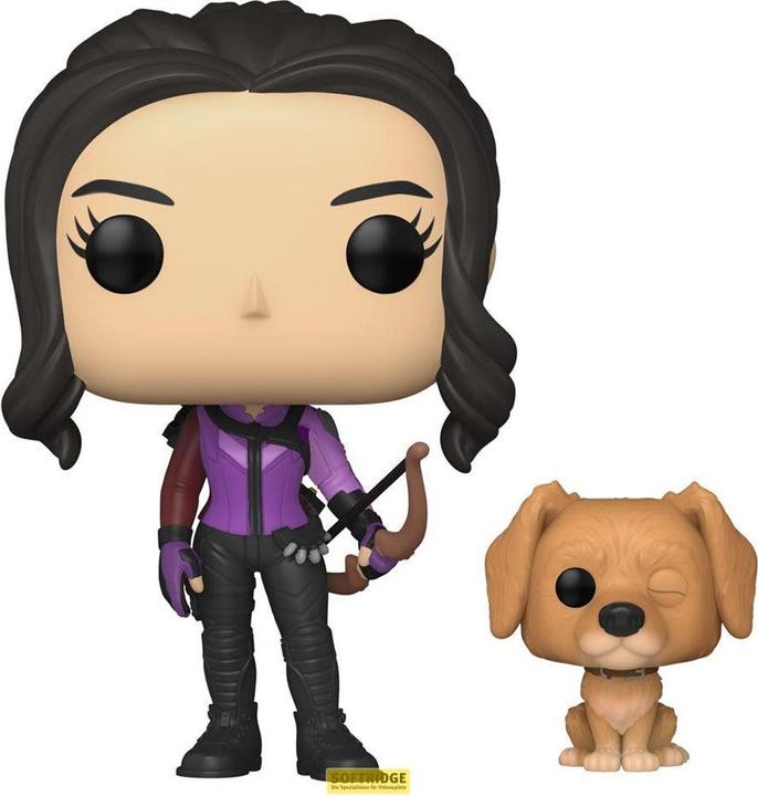 Actual product image Funko Pop! Marvel Hawkeye : Kate Bishop w/ Dog (1212)