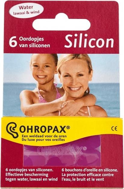 Immagine prodotto Ohropax Protezione dell'udito in silicone 6 pezzi (6 x)