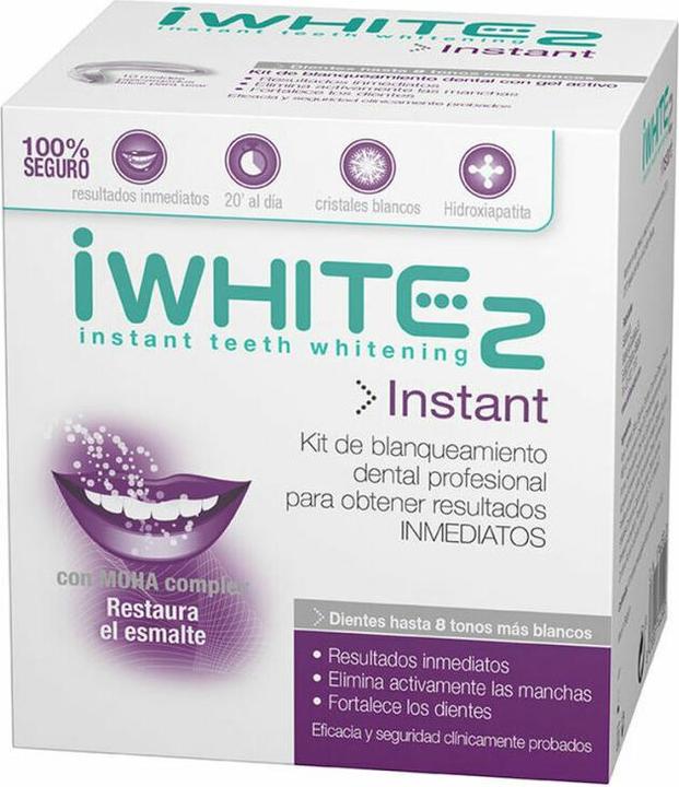 Image du produit iWhite 2 Kit de blanchiment des dents instantané 10 formes (10 ml, Kit de blanchiment)
