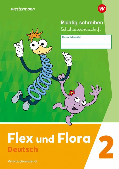 Image du produit Flex und Flora. Heft Richtig schreiben 2 (Schulausgangsschrift) Verbrauchsmaterial (Allemand, Elke Schnepf-Rimsa, Nadine Pistor, 2024)