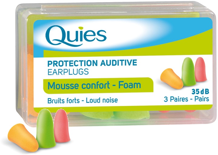 Actual product image Quies Protection Auditive (6 x)