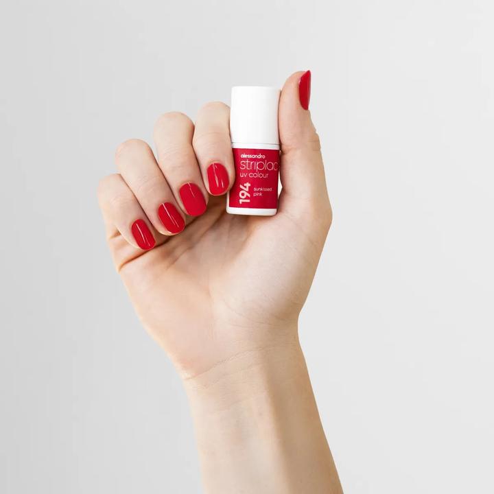 Immagine prodotto Alessandro International Striplac UV Colour Sunkissed Pink 6.5 ml (194 Rosa baciato dal sole, Vernice UV gel)