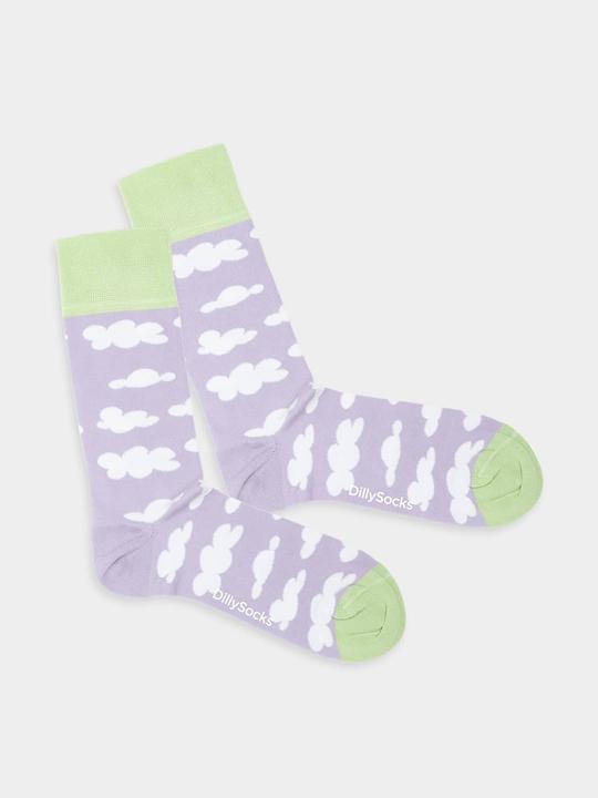 Actual product image DillySocks Cloudy Whispers (36 - 40)