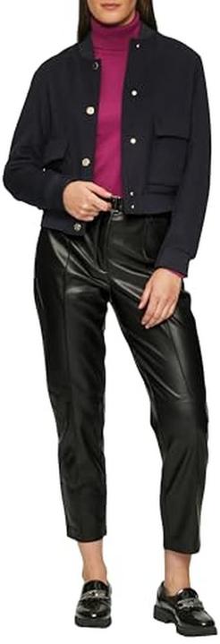 Image du produit S.Oliver Hose Relaxte Cigarette Pants aus Kunstleder mit Gürtel (Bande de fréquences 38 (2600 MHz))