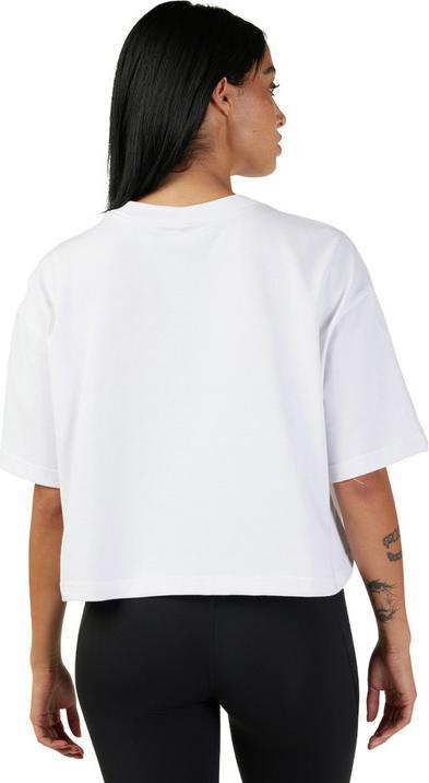 Image du produit Fox Tee 23 Wordmark Os Crop Wht L (L)